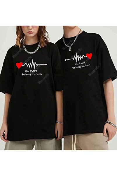 WOODROFFE Tricou oversize Lover Combination cu imprimeu Boyfriend Salas