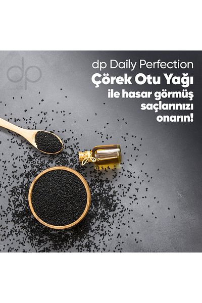 dp Daily Perfection Daily Perfectıon - Salt-Free Black Seed Shampoo X2 Pieces 500ml