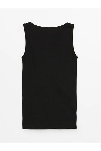 LC Waikiki LCWAIKIKI Classic Women's Tank Top - U Collar, Solid Cut