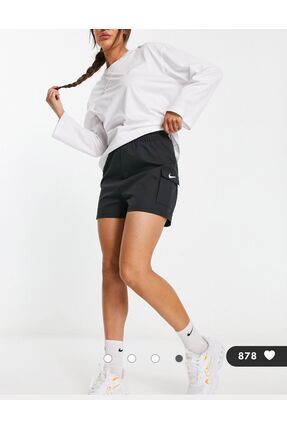 Nike Sportswear Swoosh Woven Kad n Siyah ort CNG STORE Fiyat Yorumlar Trendyol
