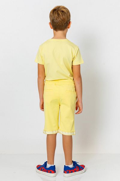 incity Boy's Elastic Waist Straight Leg Fashion Shorts