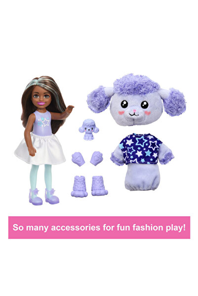 Barbie Cutie Reveal Bebekler Chelsea Sevimli Kostümler Serisi HKR20 3+ Yaş