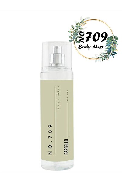 Bargello NO 709 ERKEK BODY MİST VÜCUT SPREYİ 210 ML