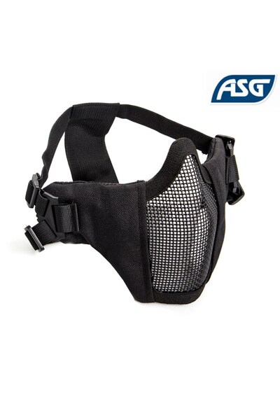 ASG Metal Mesh Mask Koruma Maskesi - Siyah 19079