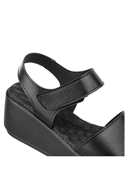 Muya Sempre 34208-001 Anatomik Taban Kadın Sandalet Siyah 36-40