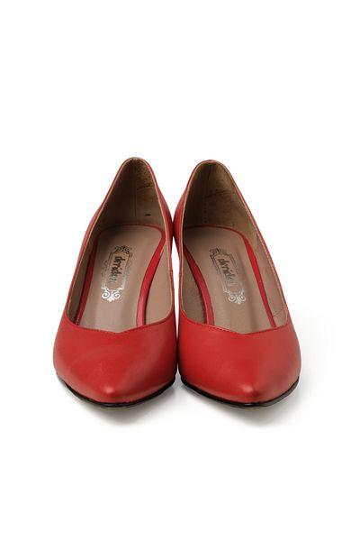 Deriden Women / Girls Heels / Stiletto Rc-4009 Red in Leather