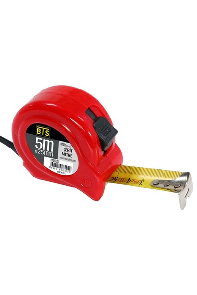 BTS BTS12307 D3 Serisi Şerit Metre 5m*25mm