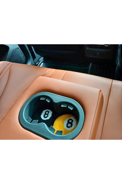 ETİK AKSESUAR Punch nakışı car coasters /araç içi bardak altlığı 2 li takım /...