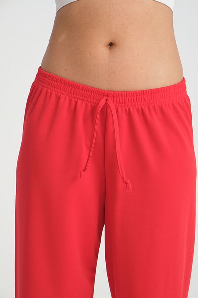 Twenty3 Women's - Elastic Waist Wide Leg Summer Crepe Trousers