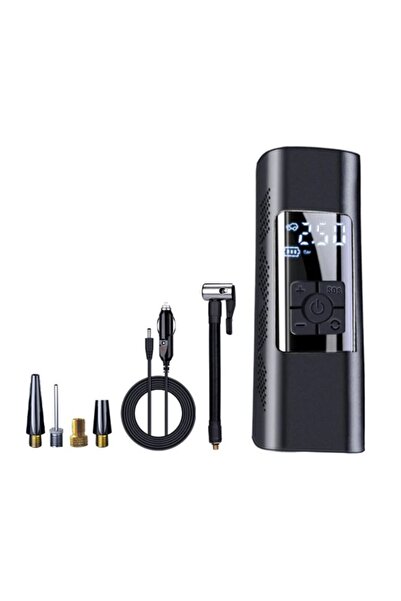 Genel Markalar Çok Amaçlı Şarjlı Işıklı Taşınabilir Elektrikli Hava Kompresör...