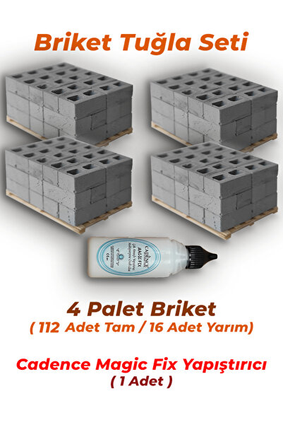 Tshigo Minyatür Briket Tuğla Seti Gri 128 Adet
