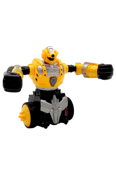 Birlik Oyuncak Yellow Robot Boxer - Fighting Klx700-15A