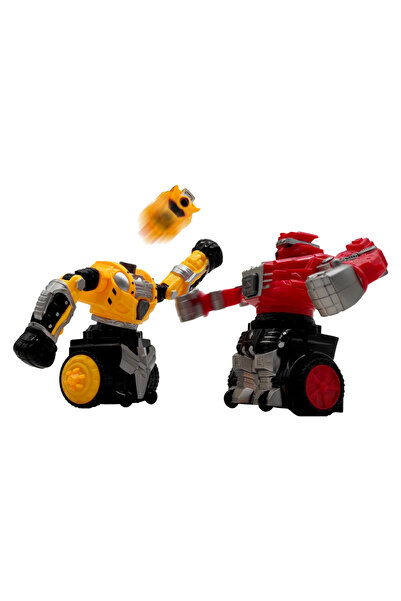 Birlik Oyuncak Yellow Robot Boxer - Fighting Klx700-15A