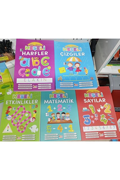 Bıcırık Yayınları مجموعة كتب الأنشطة التعليمية التعليمية - 5 قطع