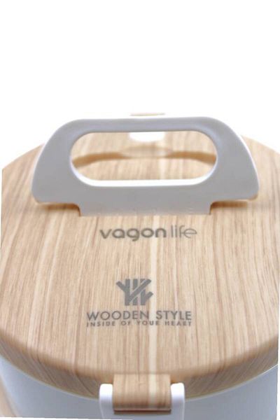 Vagonlife 1600 ml Steel Lunch Box - Xc-008