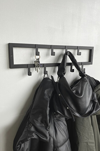 3art Metal Dekoratif Demir Duvar Askısı - Metal Askılık - Elbise Askısı