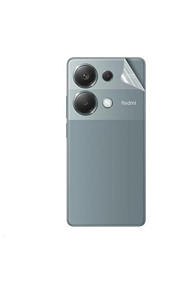 Ecr Mobile Redmi Note 13 Pro 4G ile Uyumlu Arka Kırılmaz MAT Esnek Nano Koruyucu
