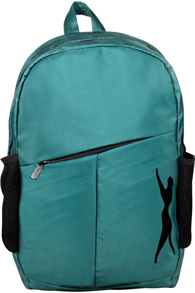 Slazenger Rucsac original verde cu două compartimente, licențiat