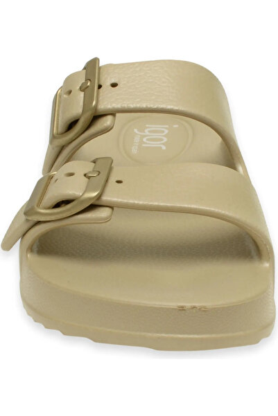 IGOR Pantofi de damă Habana Metalıco bej - Sandale și papuci S10327-igr270