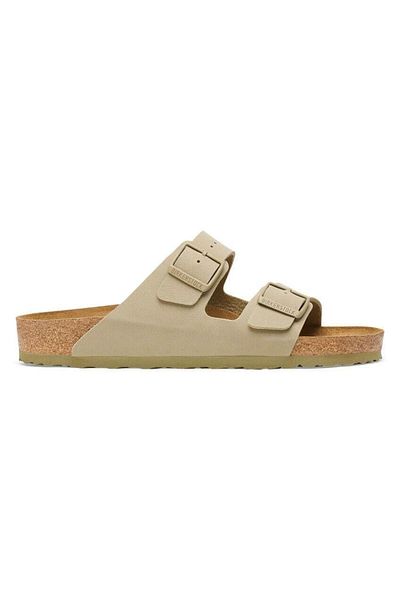 Birkenstock Arizona Men's Slippers - Khaki Pale Design