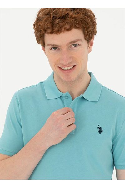 U.S. Polo Assn. US Polo Assn.Mint Men's Polo T-Shirt - GTP04IY024 DMLS
