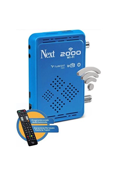 Next 2000 Dahili Wi-Fi S Çanaklı - Çanaksız Full Hd Uydu Alıcısı