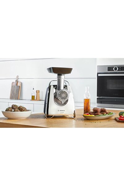 Bosch MFW67440 Kıyma Makinesi ProPower 2000 W Siyah, Krom