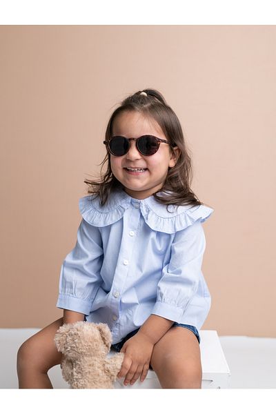 SOLEDA Mocha Chocolate Sunglasses for 6-12 Years Old Children