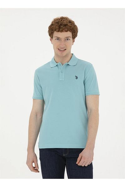 U.S. Polo Assn. US Polo Assn.Mint Men's Polo T-Shirt - GTP04IY024 DMLS