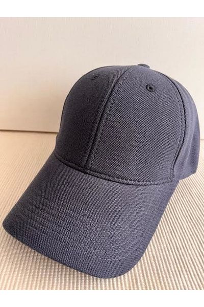 CosmoOutlet Unisex Smoke Colored Pique Polo Hat - Adjustable on the Back