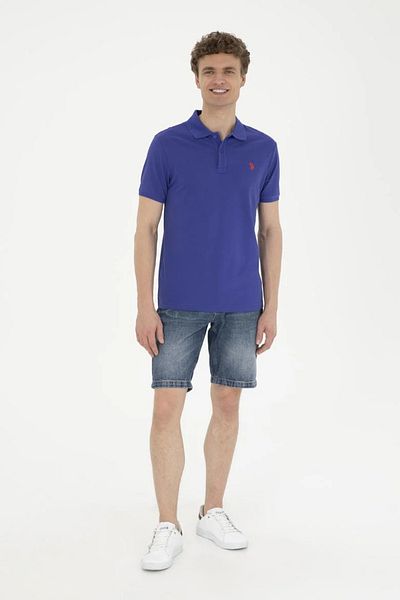 U.S. Polo Assn. Μπλουζάκι US Polo Assn. Ανδρικό μπλουζάκι πόλο - GTP04IY024 DMLS