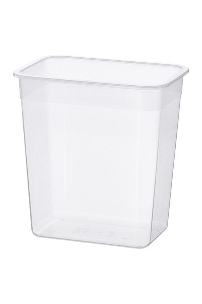 IKEA 4.2 lt 365+ Plastic Storage Container - 22x21x15 cm, Rectangular