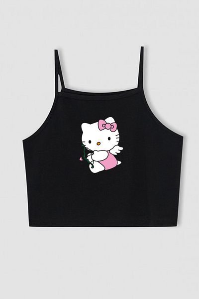MYADA Нов сезон Hello Kit с щампа Crop Girl 15810