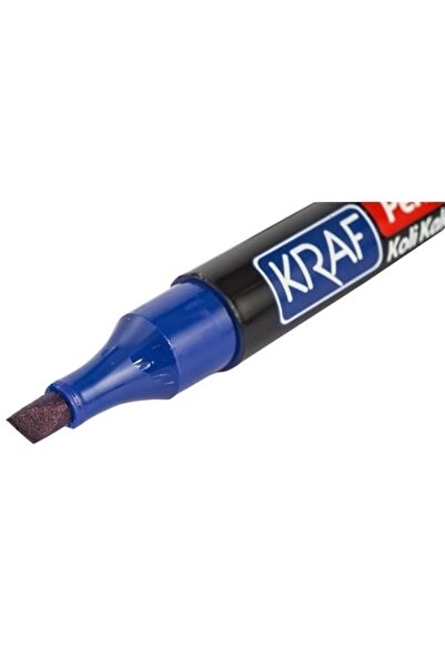 KRAF Permanent Marker Koli Çuval Kalemi Kesik Uç 12'li Kutu