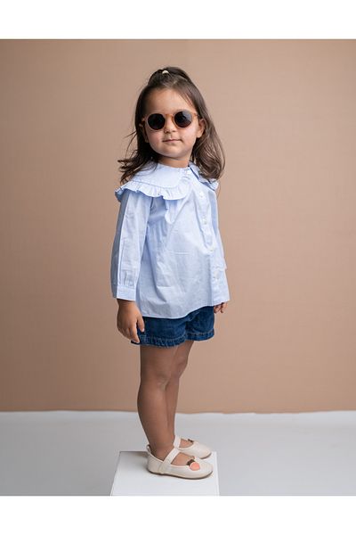SOLEDA Caramel Sunglasses for 6-12 Years Old Children