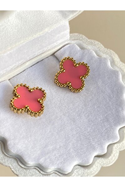 kems jewels Yonca Pembe Küpe f