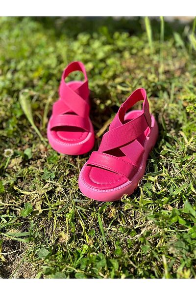 NS Little Sandale pentru fete - Design elastic