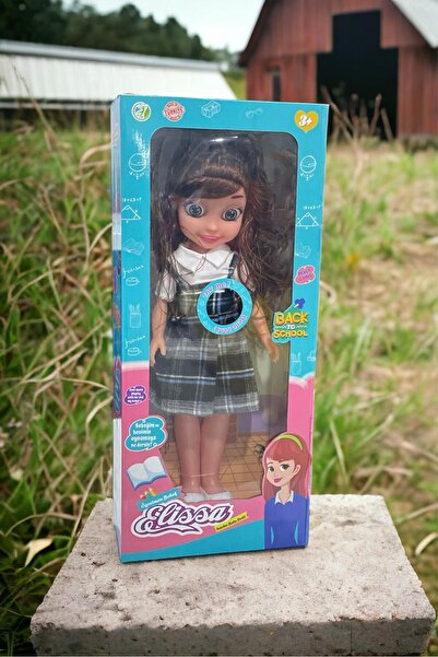 Ailenizin Oyuncakçısı Büyük Boy Elissa Öğretmen Bebek Kahverengi Saçlı 42cm K...