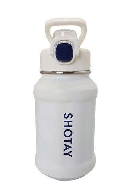 Decorland 720 ml Water Bottle - With Steel Straw