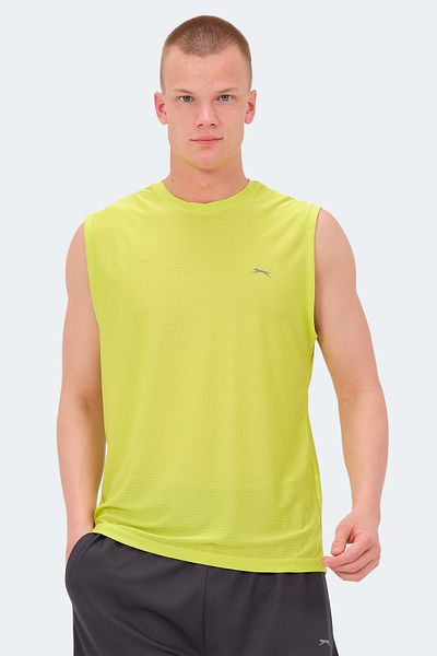Slazenger Ανδρικό T-shirt - ROM Νέον Κίτρινο