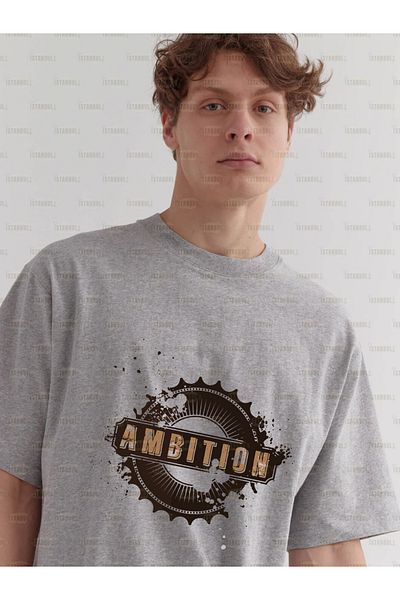 PENTHİLUS Ambition Printed Oversize T-Shirt