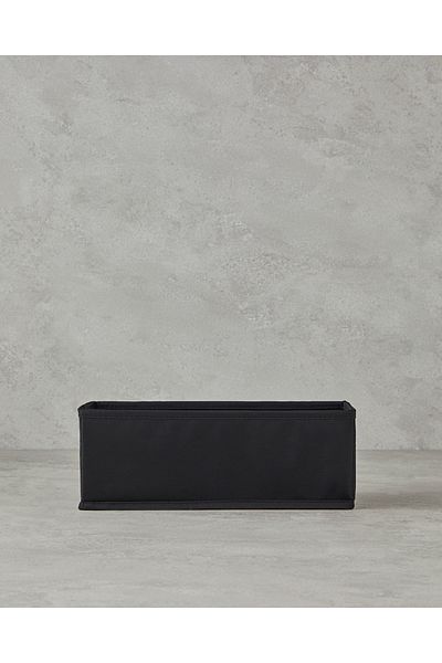 English Home Black Sylvia Polyester High Waist Organizer