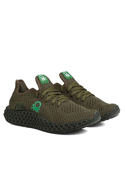 Benetton ® |   Bn-30009 -3570 Green - Women's Sneakers