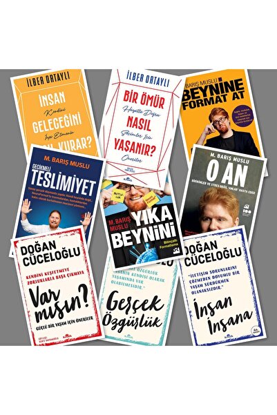 Kronik Kitap İlber Ortaylı - Doğan Cüceloğlu - M. Barış Muslu 9 Kitap Kişisel...