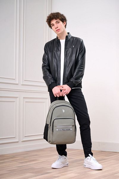 U.S. Polo Assn. US Polo Asnn.24217 - Gray Business Backpack and Laptop Bag