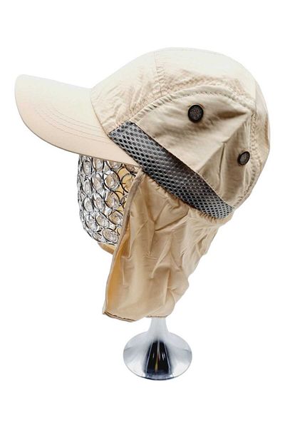 Mood Agenda Unisex Summer Sunscreen Hat - With Mesh