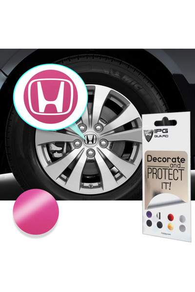 Ipg Honda CIVIC ACCORD CRV ile uyumlu Jant Dış Kapak Sticker (Logo: 4.75cm Jant Kapak Çapı: 5.71 cm)