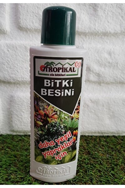 TROPİKAL Yeşil Yapraklı Bitkiler Için Bitki Besini 4 Adet 225 Ml Sıvı Gübre B...