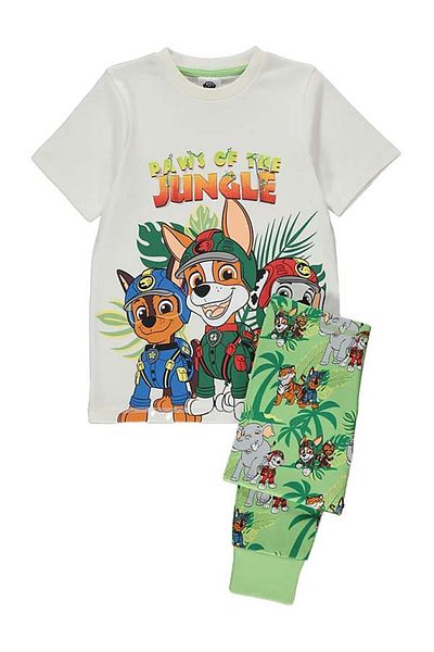 Babies Design Store Paw Patrol Jungle - Boy's Pajama Set