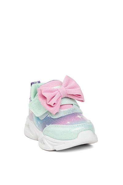 Minican Z B 200 Green Baby Girl Walking Shoes